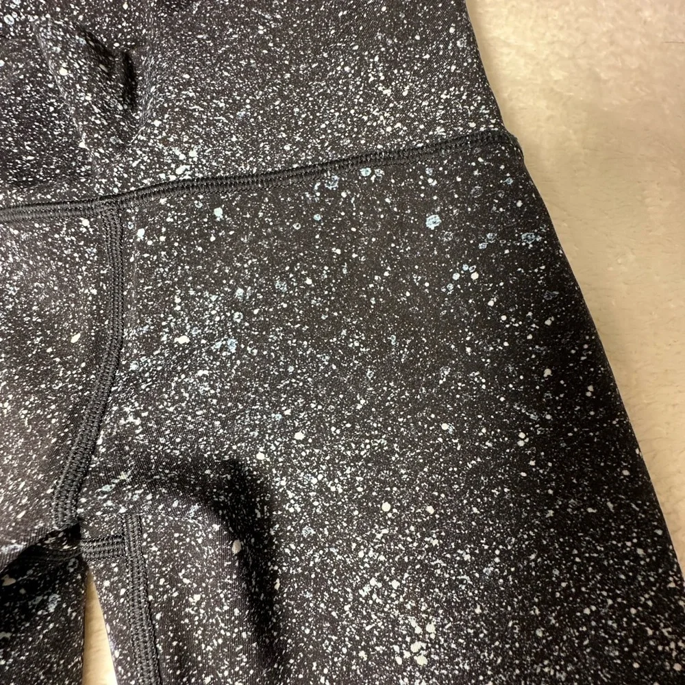 Lululemon Wunder Under Hi-Rise Tight Mineralize Multi Black Splatter Size 4